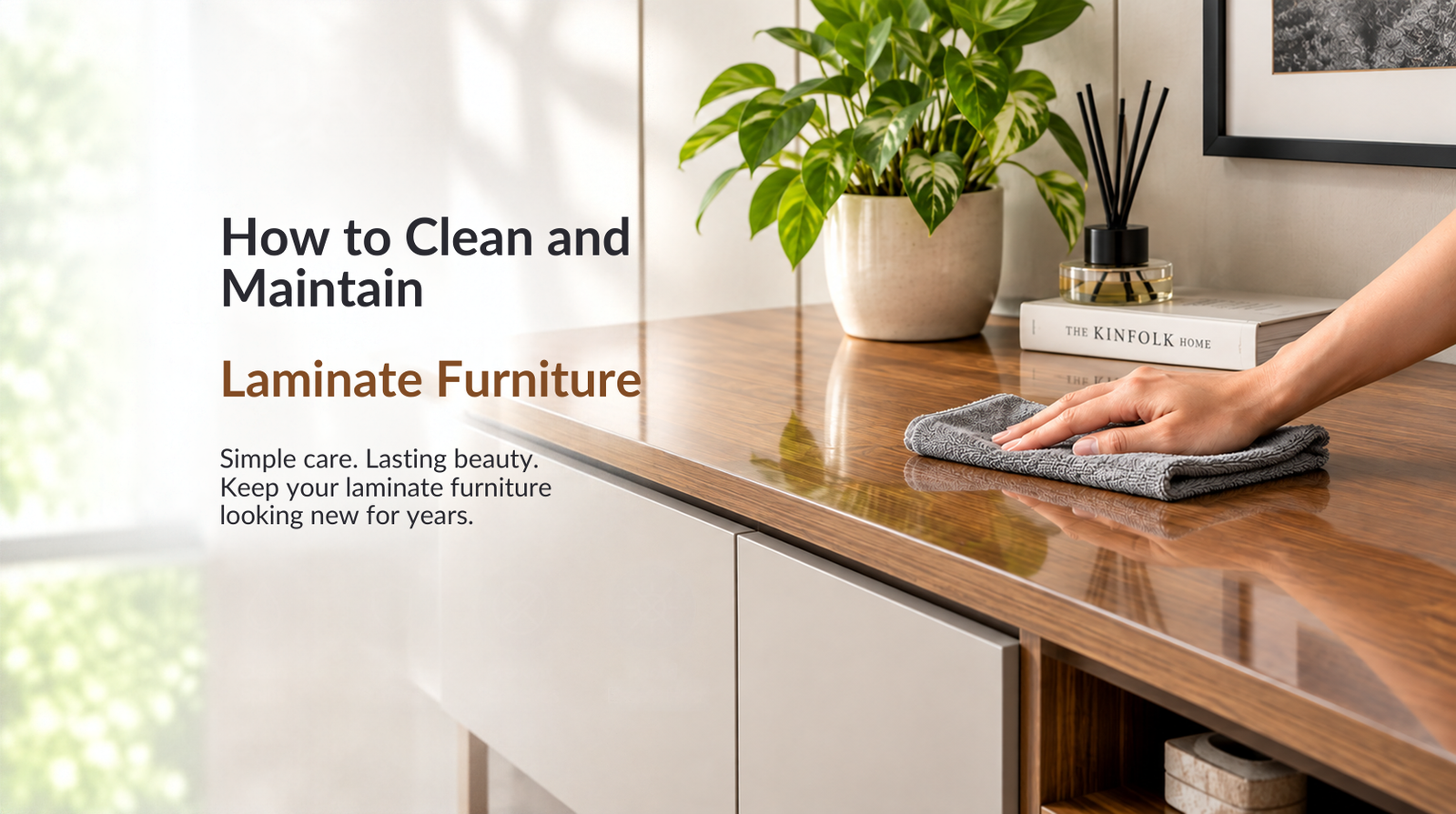 How to Clean and Maintain Laminate Furniture